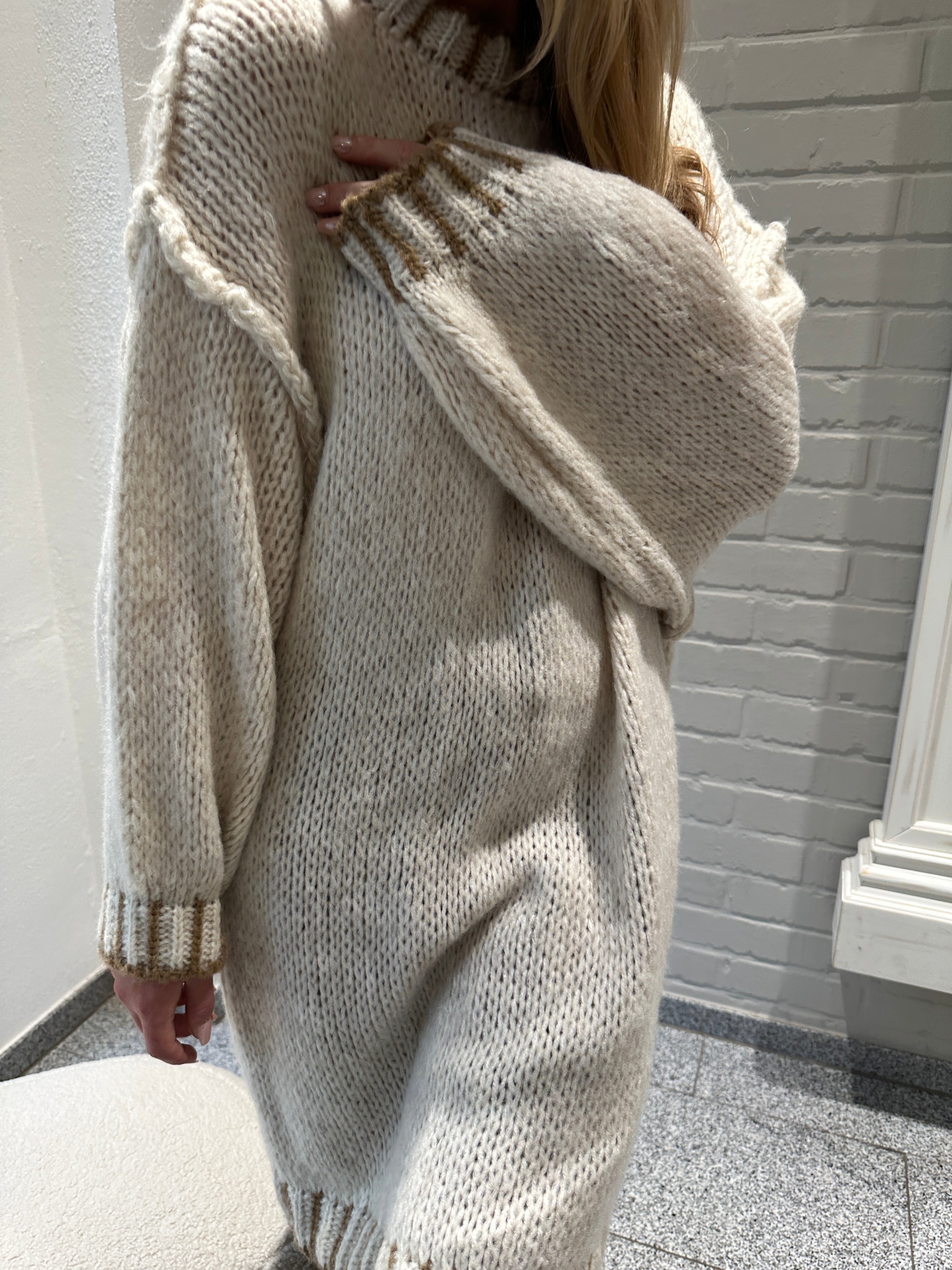 WINTERLOVE DRESS BEIGE