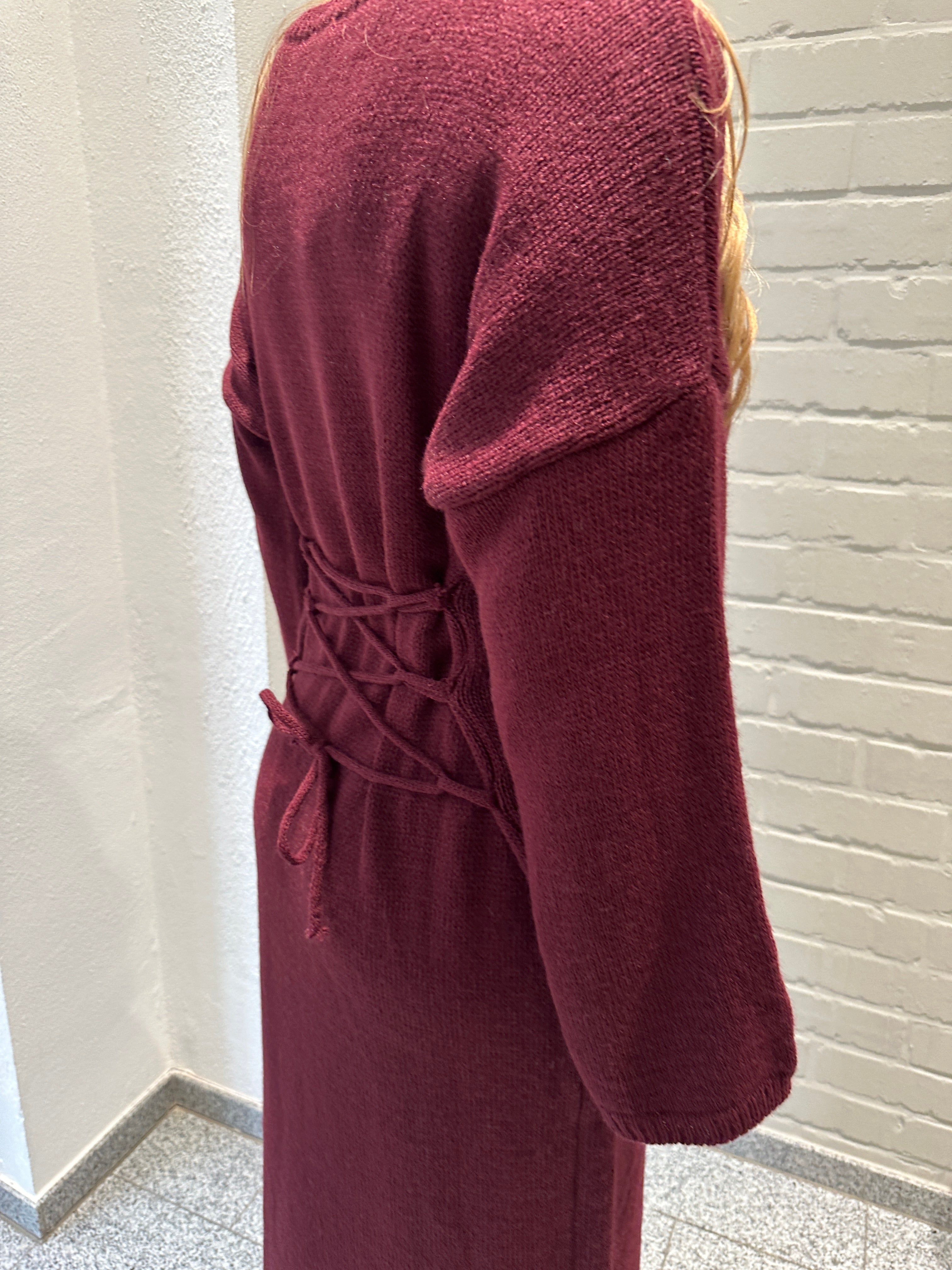 BURGUNDY MAXIDRESS