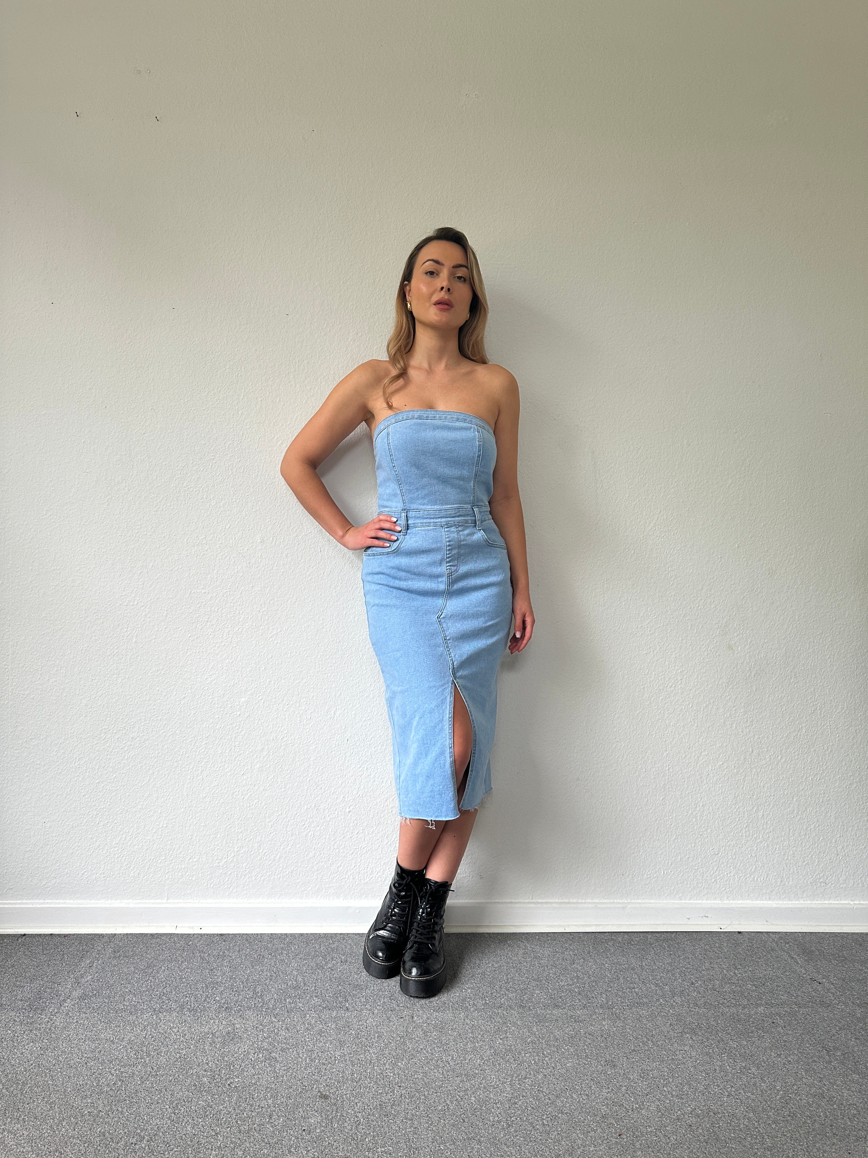 DENIM DRESS