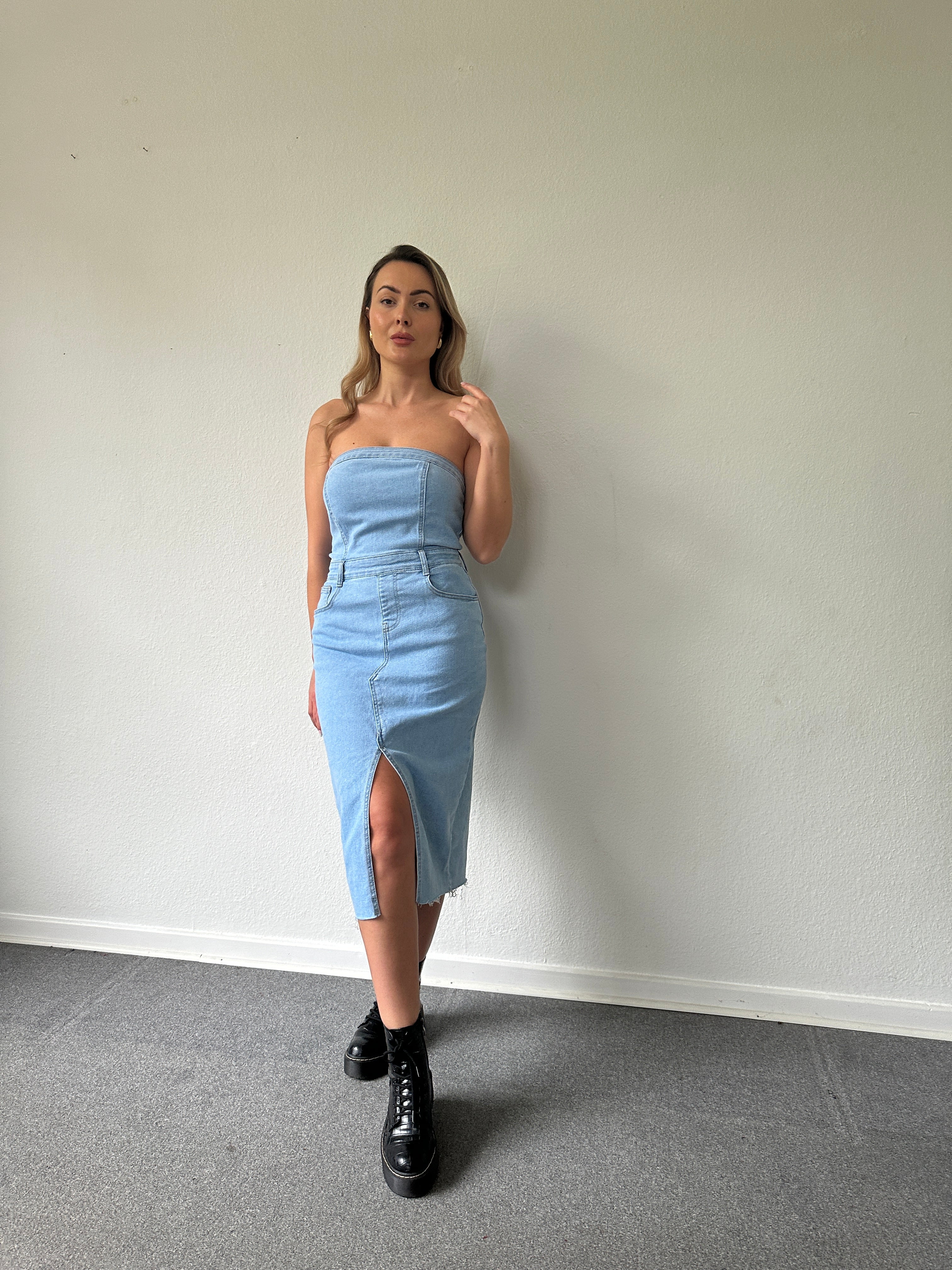 DENIM DRESS